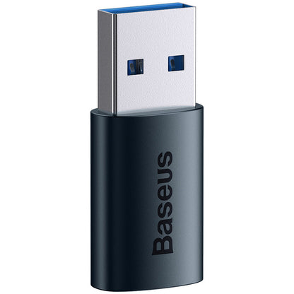 USB-C - USB-A Daten- und Ladeadapter Baseus Ingenuity, Blau ZJJQ000103