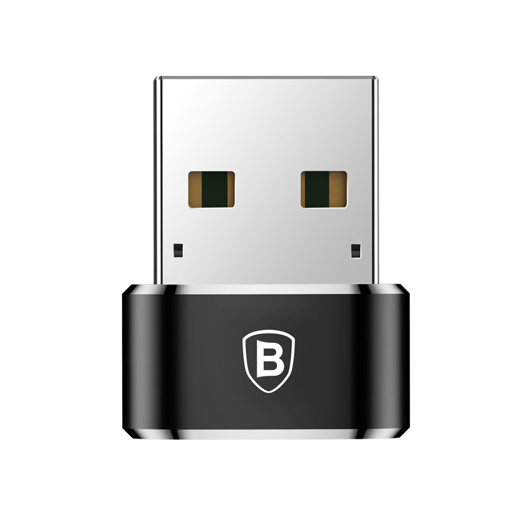 USB-C auf USB-A Baseus USB-C auf USB-A Lade- und Datenadapter, schwarz CAAOTG-01 CAAOTG-01