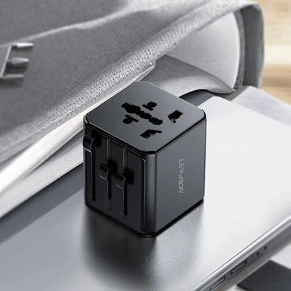 Acefast Z11 Travel Netzadapter, Schwarz
