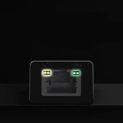 UGREEN CR110 Network Card, RJ45, USB, Black