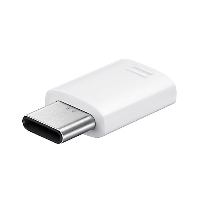 Samsung microUSB - USB-C Daten- und Ladeadapter, weiß EE-GN930BWEGGWWW