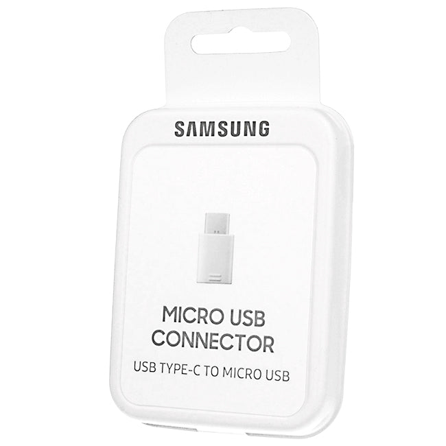 Samsung microUSB - USB-C Daten- und Ladeadapter, weiß EE-GN930BWEGGWWW