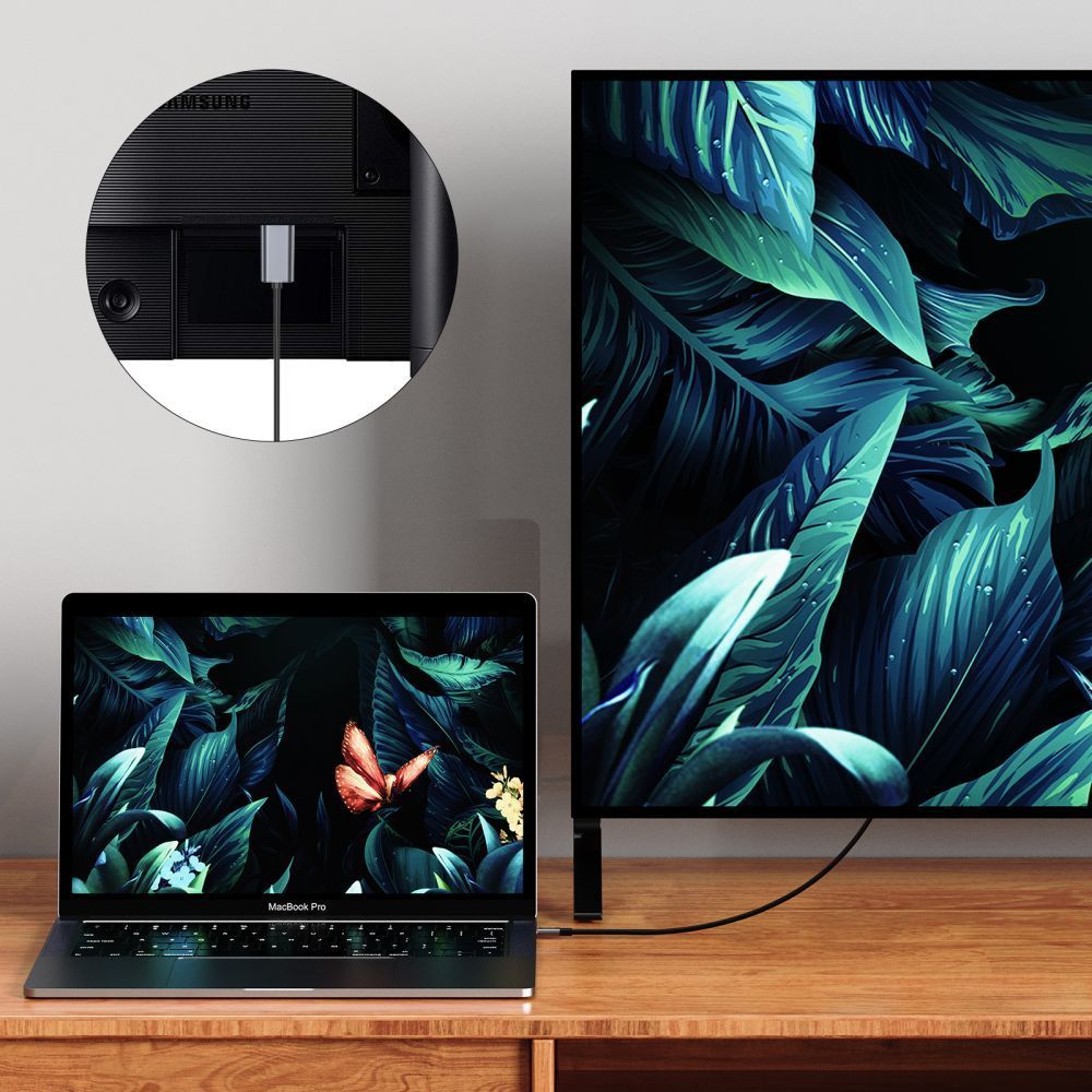 Videoadapter Tech-Protect Ultraboost, VGA - HDMI, 1080P, Schwarz