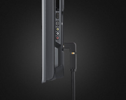 UGREEN Angled Videoadapter, HDMI - HDMI, 4K, Schwarz