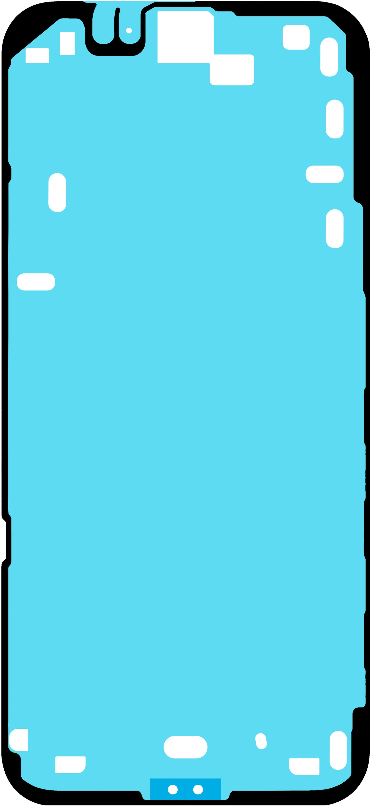 Klebstoff Display Google Pixel 9 Pro XL, Service Pack G806-09665-92