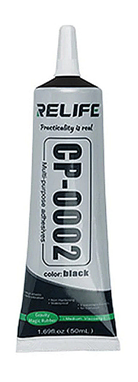 Relife CP-0002 Liquid Adhesive, 50ml, Black