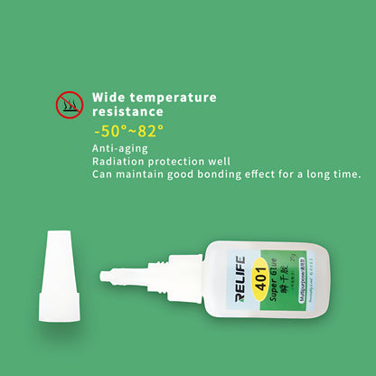 Super Glue Liquid Adhesive Relife RL-401, 20ml