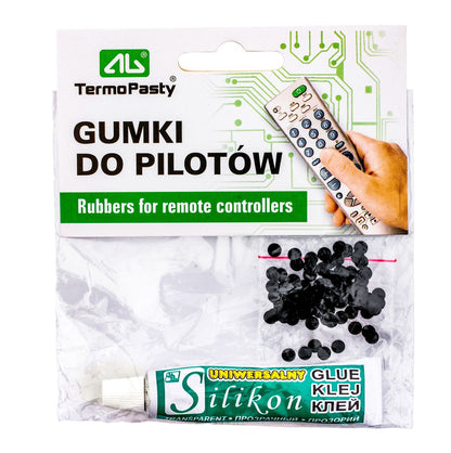 Flüssigkleber AG Thermopaste für Fernbedienung, 14,8g, Set 100 Tasten ART.AGT-021