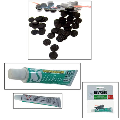 Flüssigkleber AG Thermopaste für Fernbedienung, 14,8g, Set 100 Tasten ART.AGT-021