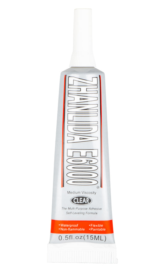 Flüssigkleber Zhanlida E-6000, 15ml, Transparent