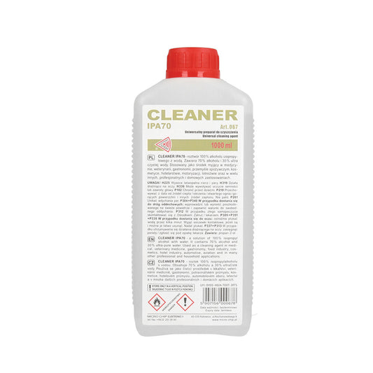 Isopropylalkohol Elektronik Spray IPA70, 1l ART.067