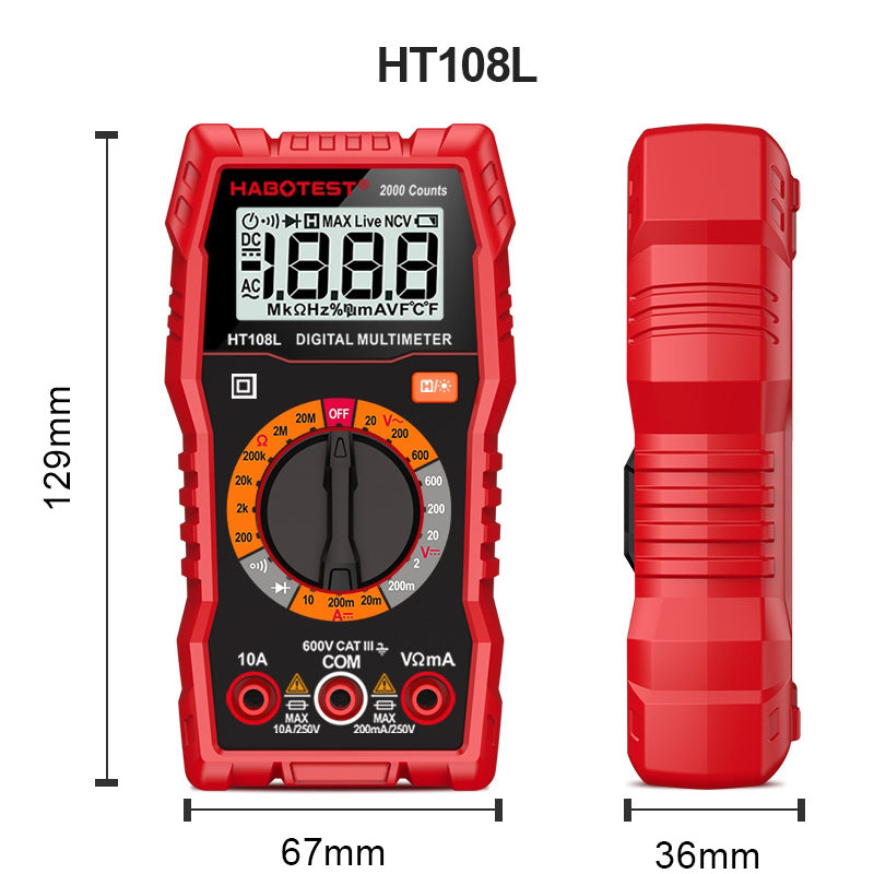 Habotest HT108L Digitales Messgerät