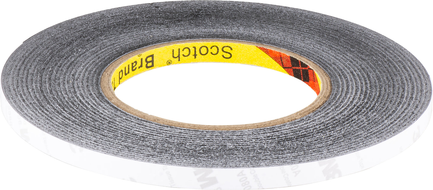 3M Klebeband, 8mm, Schwarz