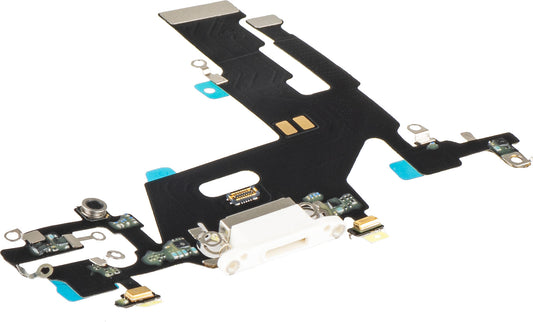 Ladekabel mit Mikrofonanschluss Apple iPhone 11, Weiß