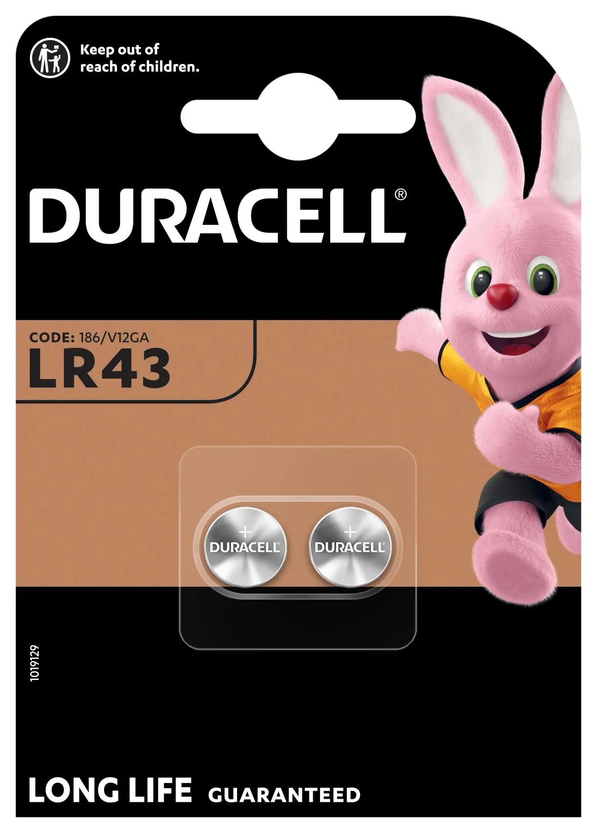 Duracell Batterie, LR43, 2 Stück Set
