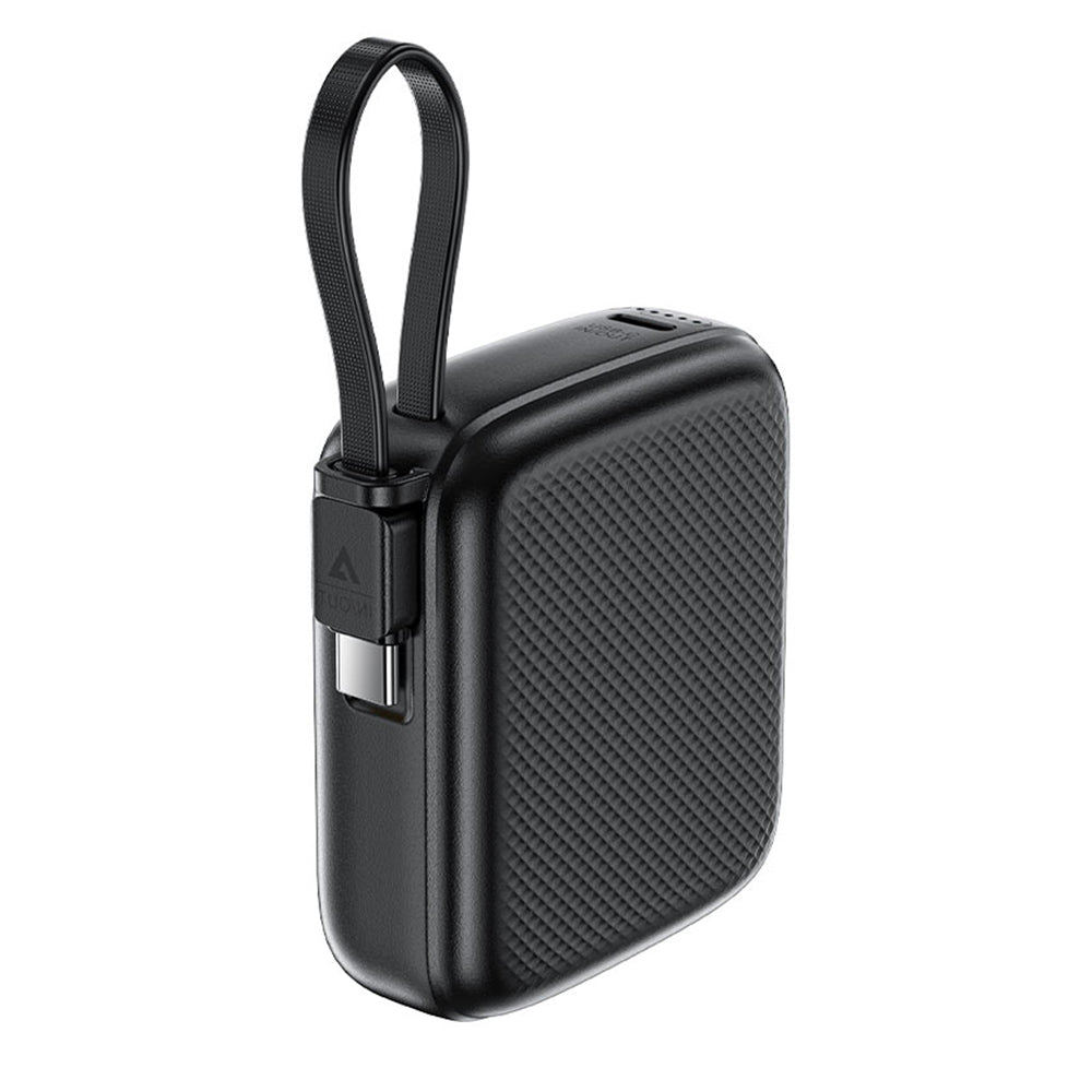 Externer Akku Acefast M15, 10000mAh, 20W, PD, 2 x USB-C, Schwarz