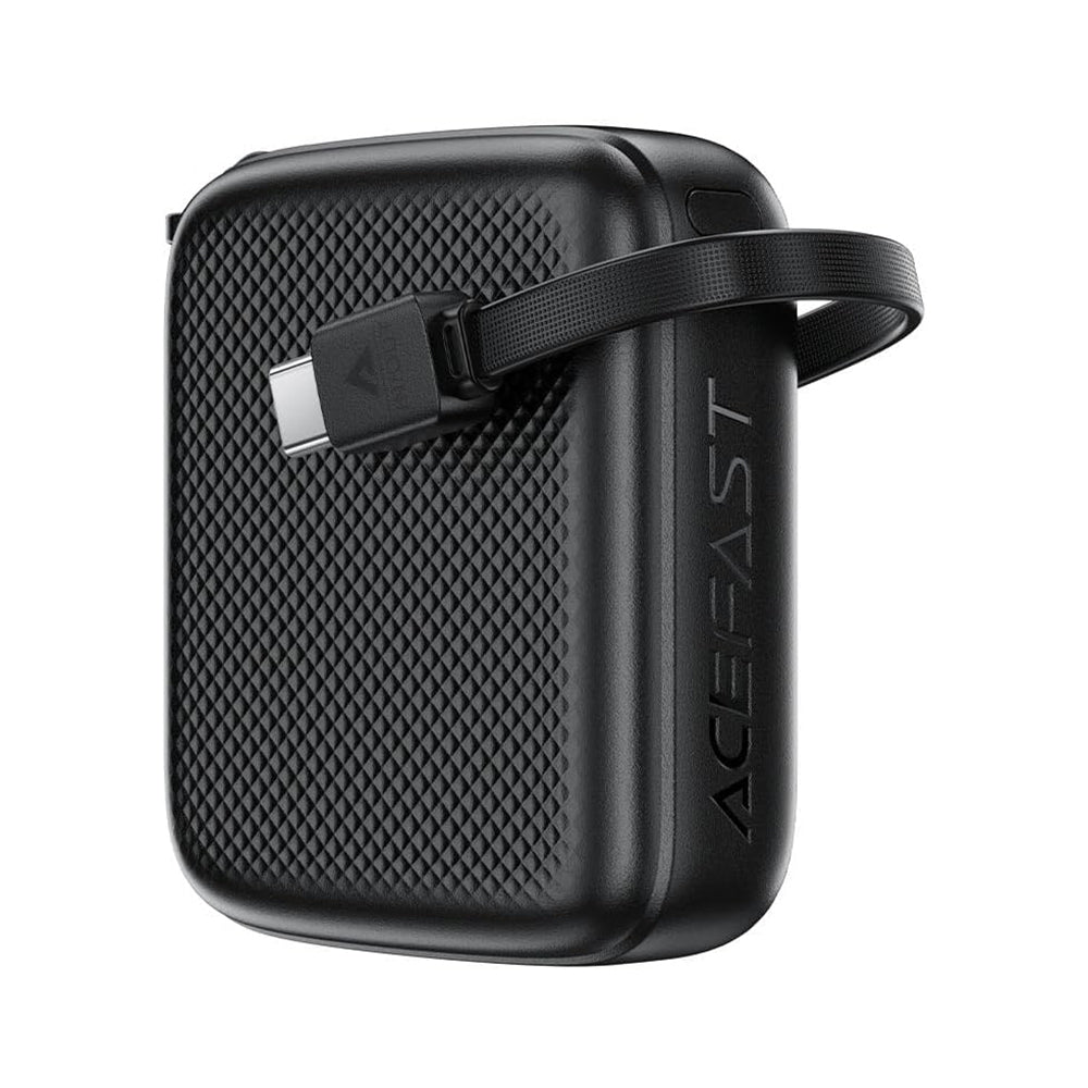 Externer Akku Acefast M15, 10000mAh, 20W, PD, 2 x USB-C, Schwarz