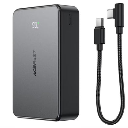 Externer Akku Acefast M29, 20000mAh, 22.5W, QC + PD, 1 x USB-A - 2 x USB-C, Schwarz