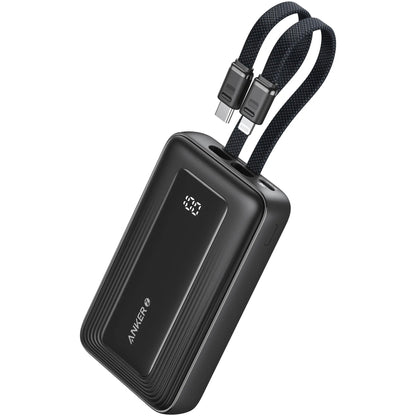 Anker PowerCore Externer Akku, 20000 mAh, 30 W, QC + PD, 1 x Lightning – 1 x USB-A – 2 x USB-C, Schwarz A1681G11