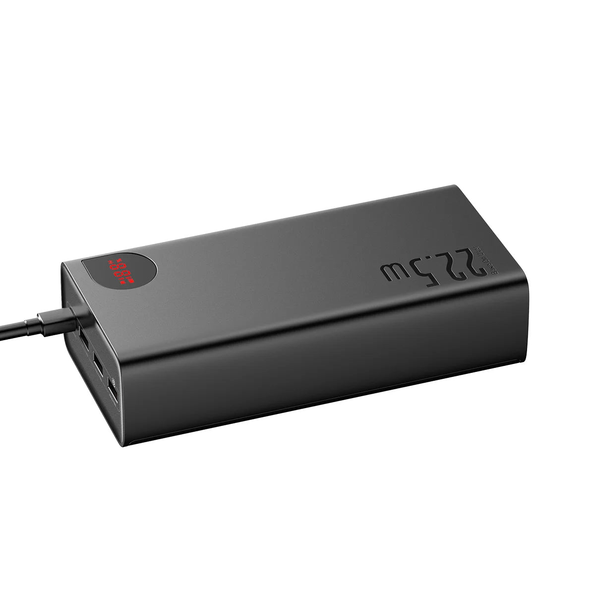Externer Akku Baseus Adaman, 40000mAh, 22.5W, QC + PD, 1 x USB-C - 3 x USB-A, Schwarz