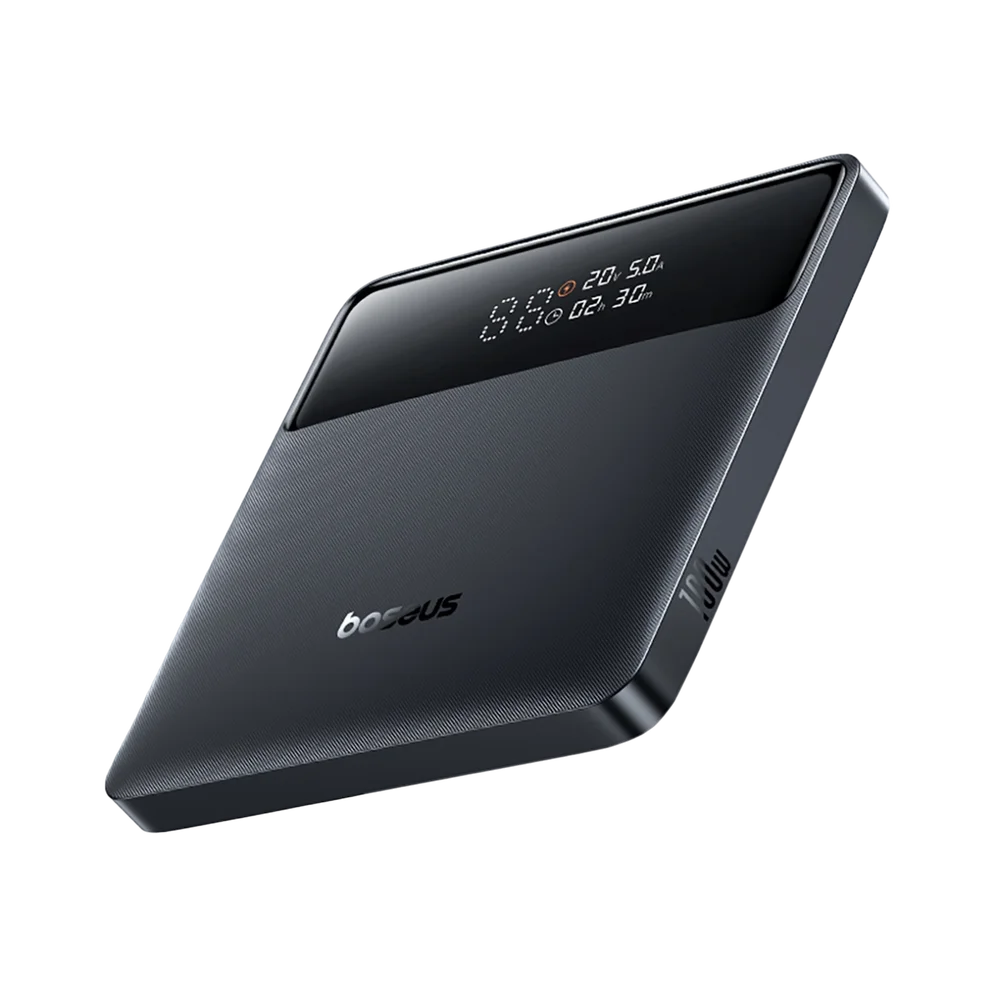 Externe Batterie Baseus Blade H1, 20000mAh, 100W, QC + PD, 2 x USB-A - 2 x USB-C, Schwarz P10021604123-00