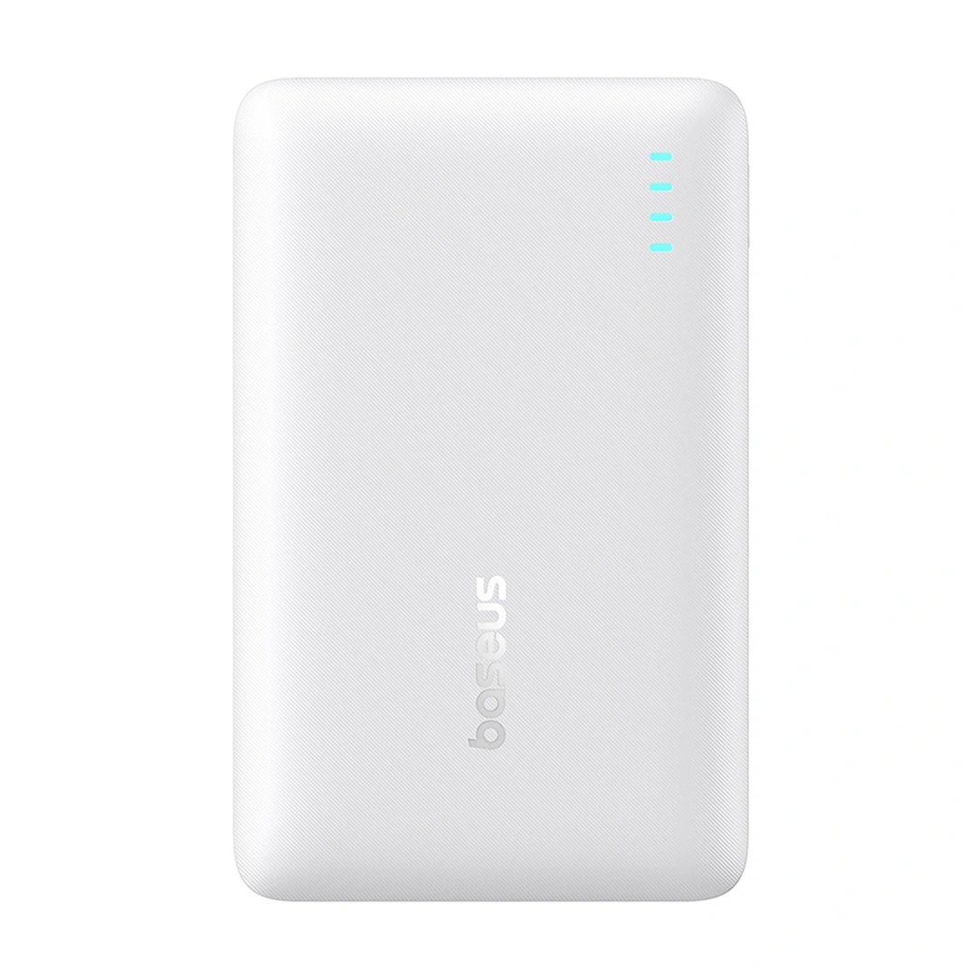 Externer Akku Baseus EnerFill FP21, 10000mAh, 22.5W, QC + PD, 1 x USB-A - 2 x USB-C, Weiß P1008210D213-00