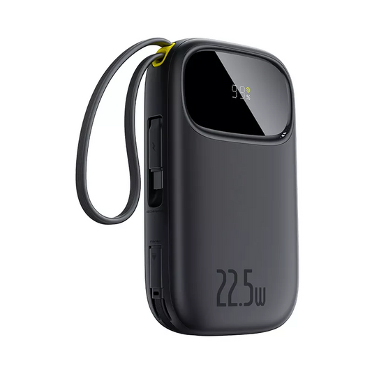 Externe Batterie Baseus EnerFill FC31, 20000mAh, 22,5W, QC + PD, 1 x Lightning - 1 x USB-A - 2 x USB-C, Schwarz P10082107123-00