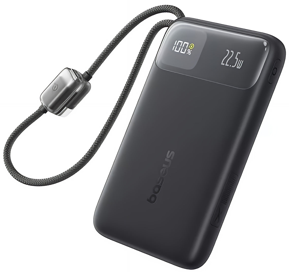Externe Batterie Baseus EnerFill FC11, 10000mAh, 22,5W, QC + PD, 1 x Lightning - 1 x USB-A - 2 x USB-C, Schwarz E0027R04