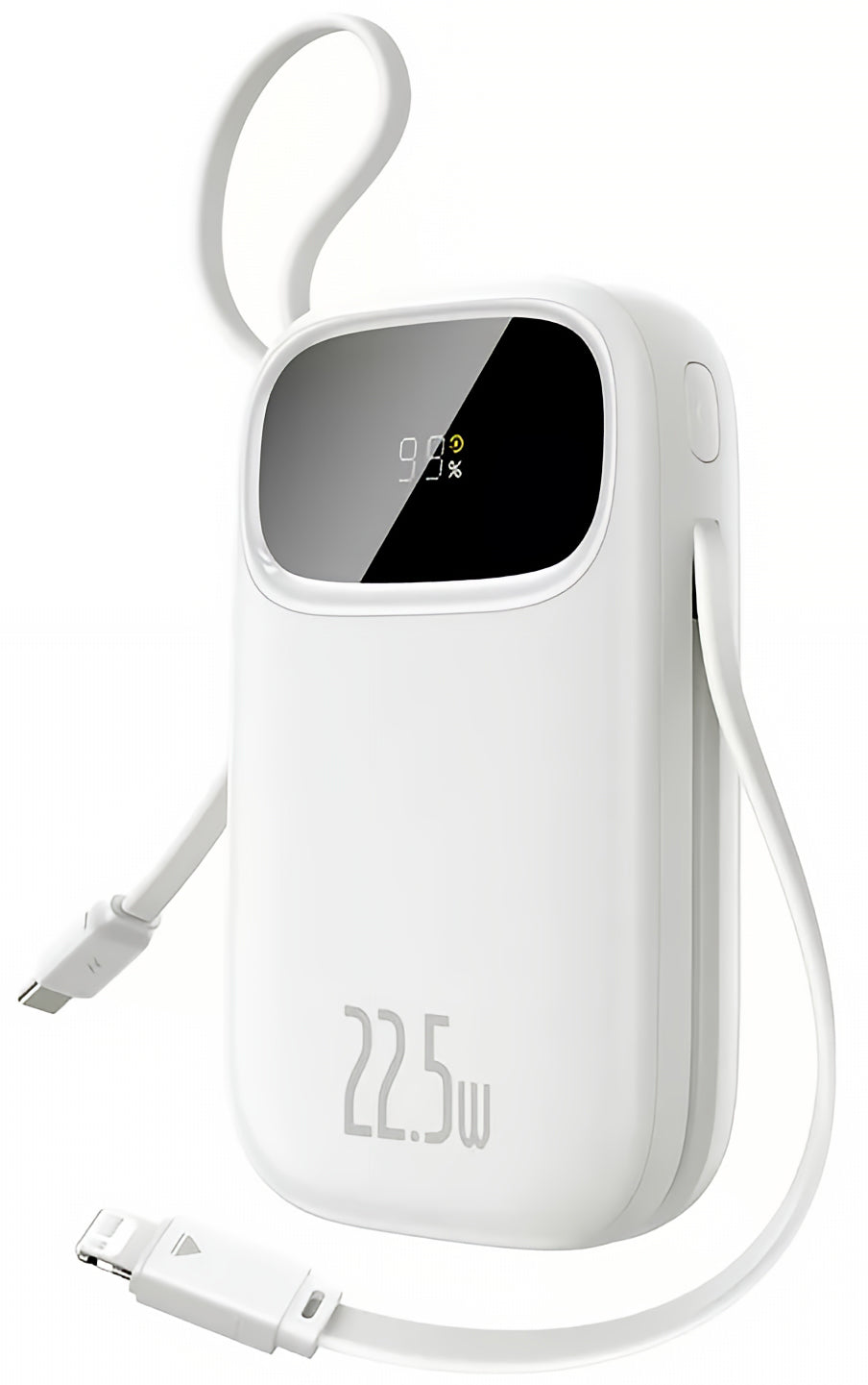 Externe Batterie Baseus EnerFill FC31, 10000mAh, 22,5W, QC + PD, 1 x Lightning - 1 x USB-A - 2 x USB-C, Weiß P10082106213-00