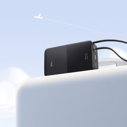 Externer Akku Baseus EnerFill Bipow2 Pro, 20000mAh, 22.5W, QC + PD, 1 x USB-A - 2 x USB-C, Schwarz E0027701