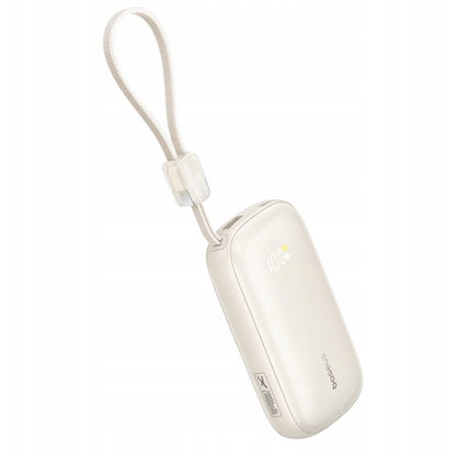 Externer Akku Baseus EnerFill FC21 Qpow 3 Ultra, 10000mAh, 45W, QC + PD, 1 x USB-A - 1 x USB-C, Beige E0027Q01