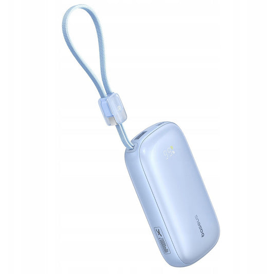 Baseus EnerFill FC21 Qpow 3 Ultra External Battery, 20000mAh, 22.5W, QC + PD, 1 x USB-A - 1 x USB-C, Blue E0027M03