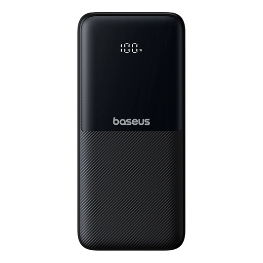 Externer Akku Baseus Lipow, 10000mAh, 22.5W, QC + PD, 1 x Lightning - 1 x USB-A - 2 x USB-C, Schwarz P10079101123-00
