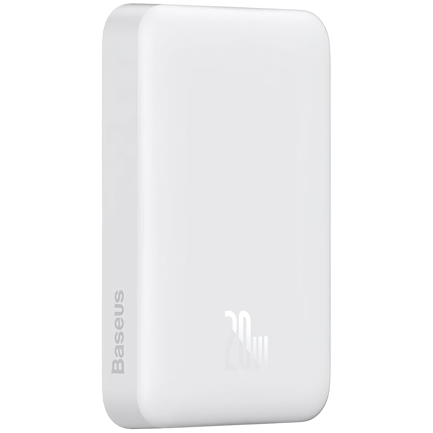 Baseus Magnetic Mini External Battery, 10000mAh, 20W, PD + FQI, 1 x USB-C, White P10059001223-00
