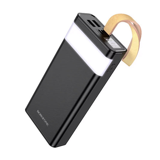 Externer Akku Borofone BJ18 Coolmy, 20000mAh, 10W, 2 x USB-A, Schwarz