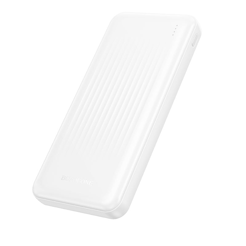 Externer Akku Borofone BJ80A Clever, 10000mAh, 22.5W, QC + PD, 1 x USB-C - 2 x USB-A, Weiß