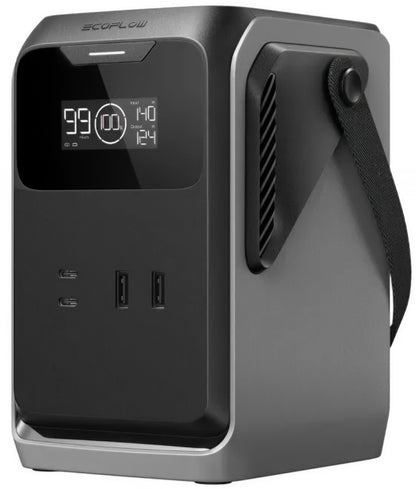 EcoFlow Trail 200 External Battery, 60000mAh, 220W, PD, 2 x USB-A - 2 x USB-C, Black EF-TRAIL200-N