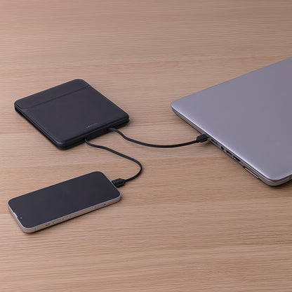 Forever TB-200 Externer Akku, 20000 mAh, 100 W, QC + PD, 1 x Lightning – 2 x USB-C – 2 x USB-A, Schwarz