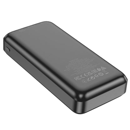 Externe Batterie HOCO J101A, 20000mAh, 22,5W, QC + PD, 1 x USB-C - 2 x USB-A, Schwarz