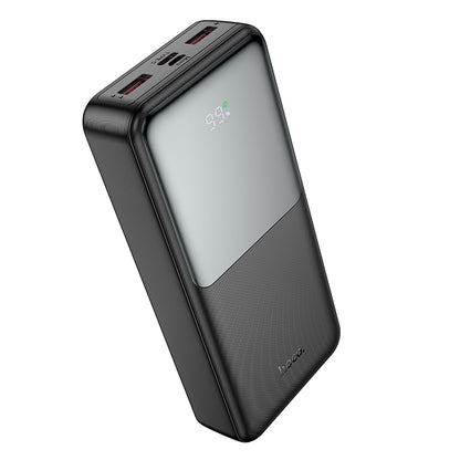 Externe Batterie HOCO J136A, 20000mAh, 22,5W, QC + PD, 1 x USB-C - 2 x USB-A, Schwarz