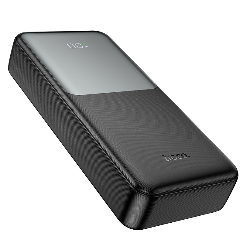 Externe Batterie HOCO J136A, 20000mAh, 22,5W, QC + PD, 1 x USB-C - 2 x USB-A, Schwarz