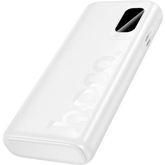 Externe Batterie HOCO J158 Pro Runner, 10000mAh, 22,5W, QC + PD, 1 x USB-C - 2 x USB-A, Weiß