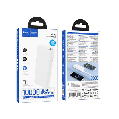 Externe Batterie HOCO J158A, 10000mAh, 10W, 2 x USB-A, Weiß