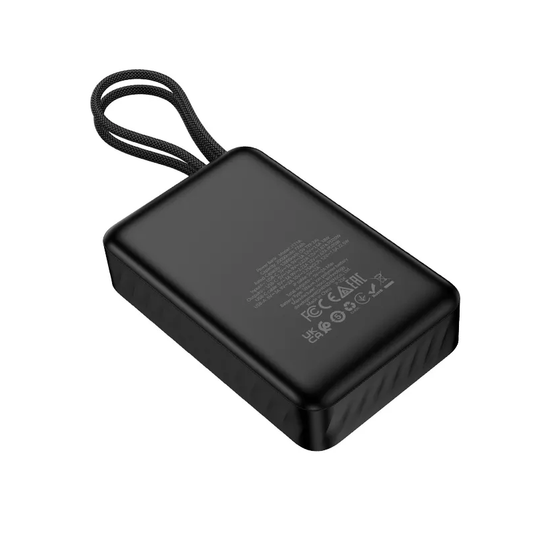 Externe Batterie HOCO J171A, 20000mAh, 22,5W, QC + PD, 1 x Lightning - 1 x USB-A - 2 x USB-C, Schwarz