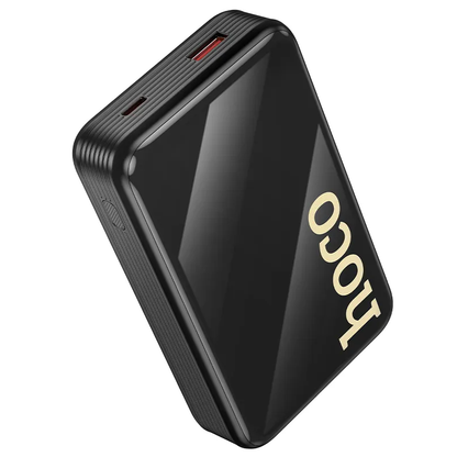 Externe Batterie HOCO Q37A, 20000mAh, 22,5W, QC + PD, 1 x Lightning - 1 x USB-A - 2 x USB-C, Schwarz