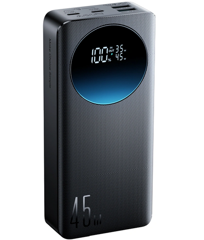 Joyroom JR-PBF02 Pro External Battery, 20000mAh, 45W, QC + PD, 2 x USB-A - 2 x USB-C, Black