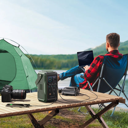 Externe Batterie Joyroom JR-PBF10, 75000mAh, 100W, QC + PD, 3 x USB-A - 3 x USB-C, Grün