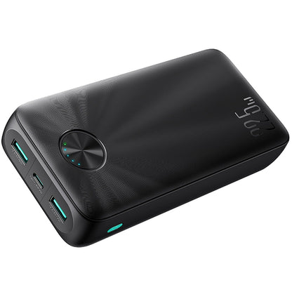 Externer Akku Joyroom JR-PBF16, 20000 mAh, 22,5 W, QC + PD, 1 x USB-C – 2 x USB-A, Schwarz