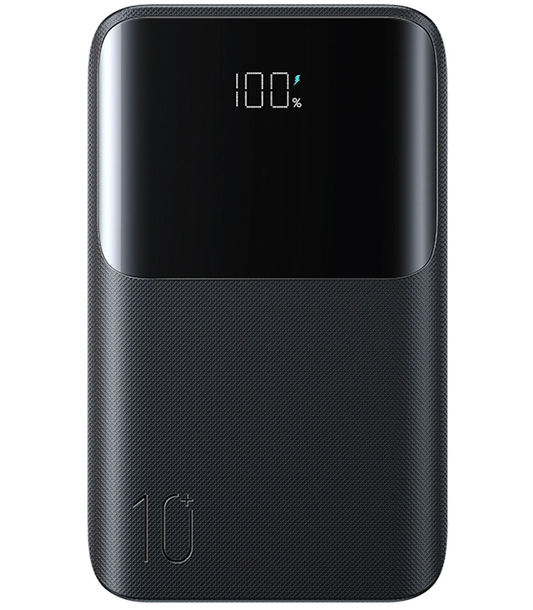 Externer Akku Joyroom JR-QP191, 10000mAh, 22.5W, QC + PD, 1 x USB-A - 2 x USB-C, Schwarz