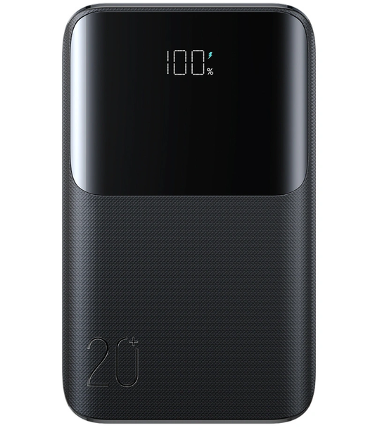 Externer Akku Joyroom JR-QP192, 20000mAh, 22.5W, QC + PD, 1 x USB-A - 2 x USB-C, Schwarz